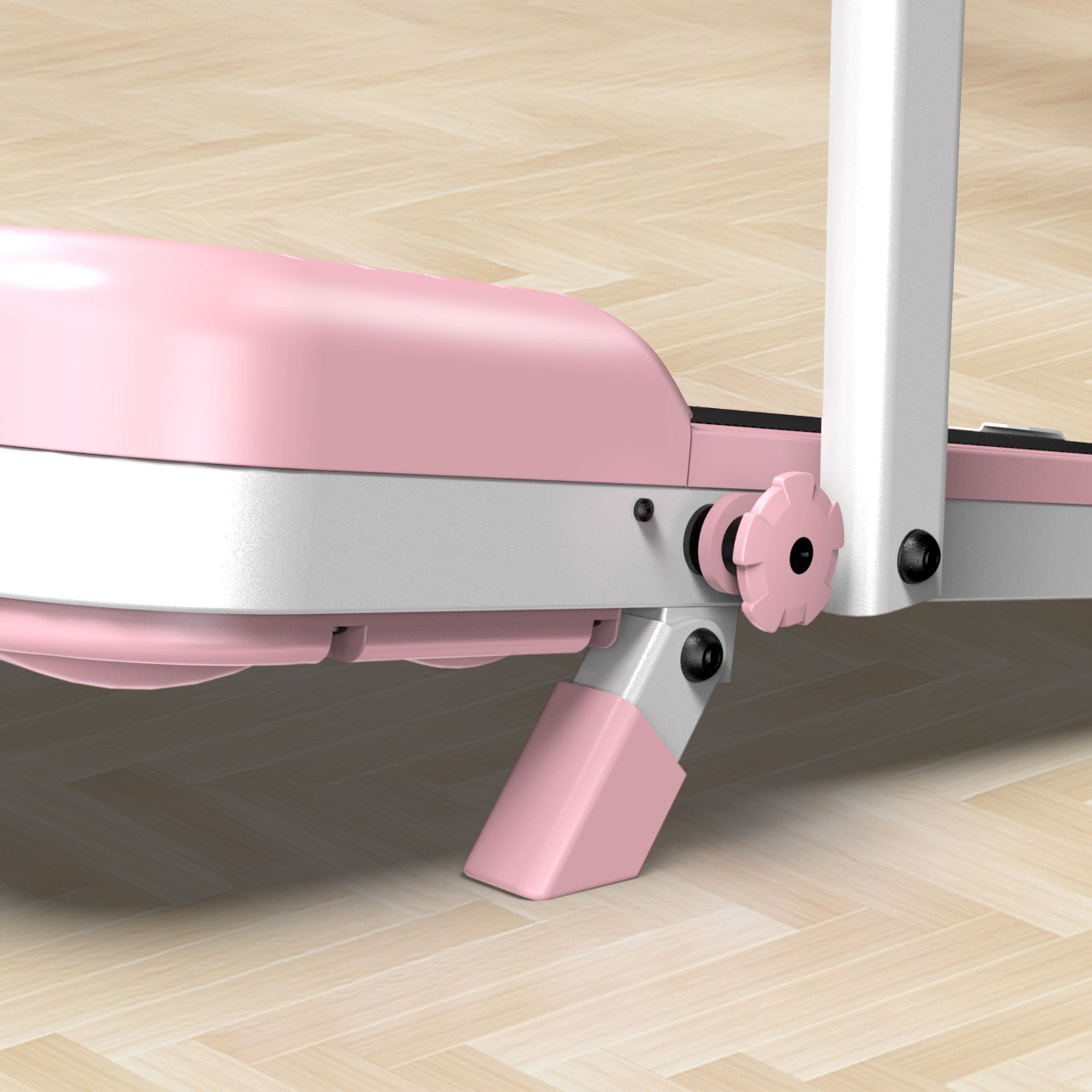 TM037 Pink Walking Pad Folding Treadmill With Incline