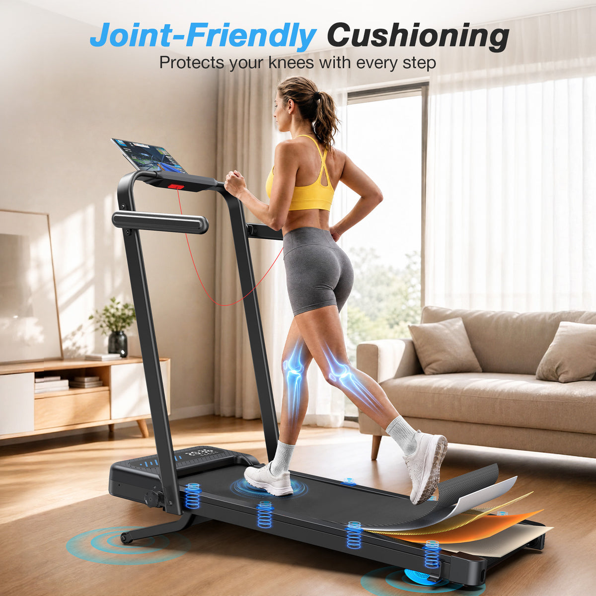 [New]TM037 Pro Foldable Treadmill With Auto Incline