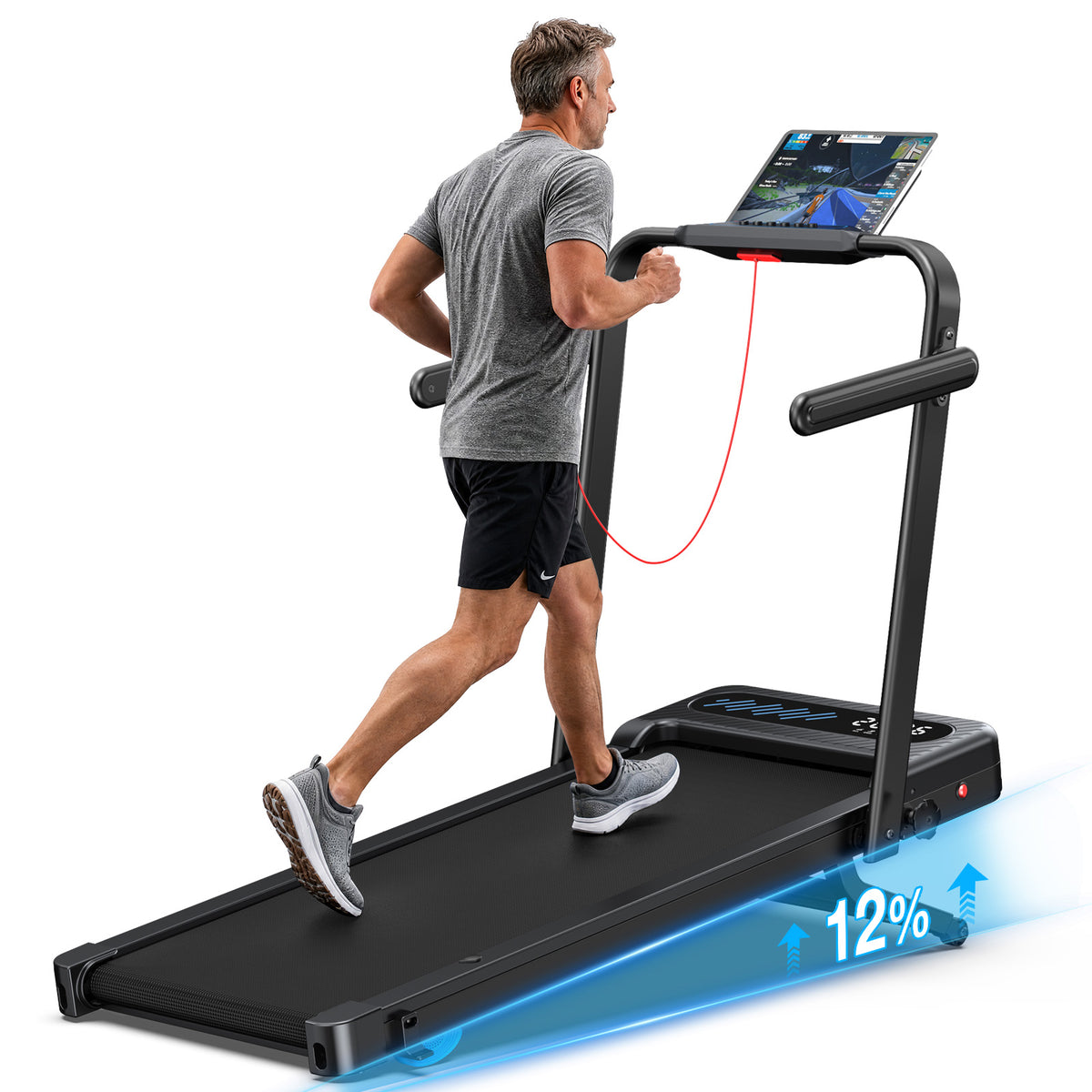 [New]TM037 Pro Foldable Treadmill With Auto Incline
