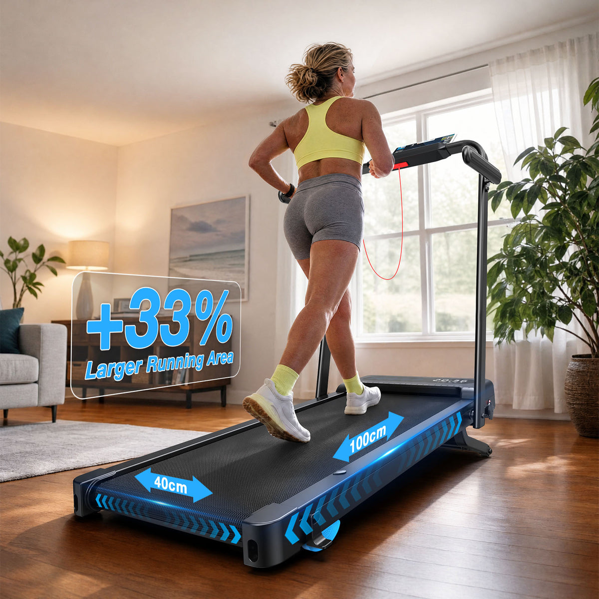[New]TM037 Pro Foldable Treadmill With Auto Incline