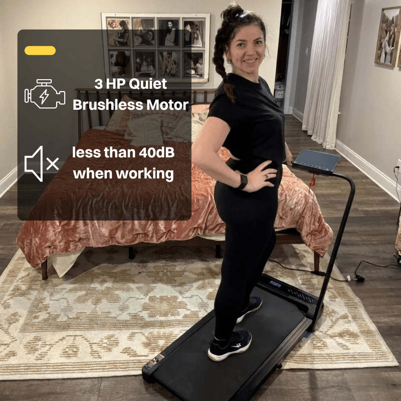 Folding Treadmill With Incline For Home