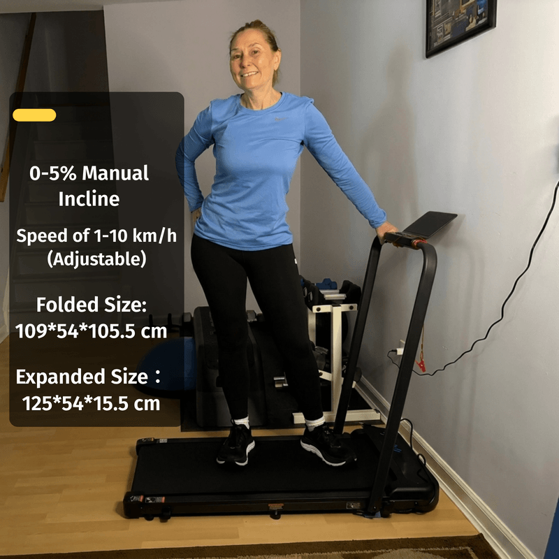 Folding Treadmill With Incline For Home