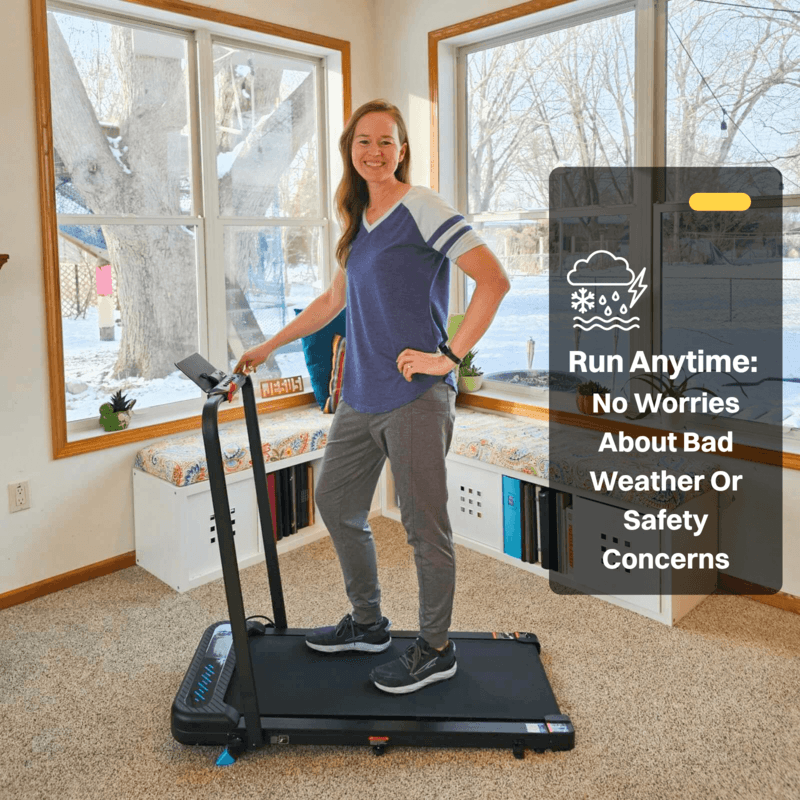 Folding Treadmill With Incline For Home