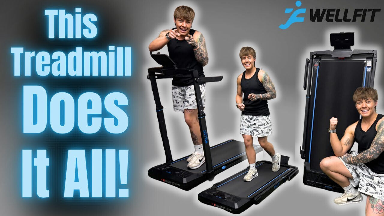 Space-Saving Treadmill for Home & Small Gyms